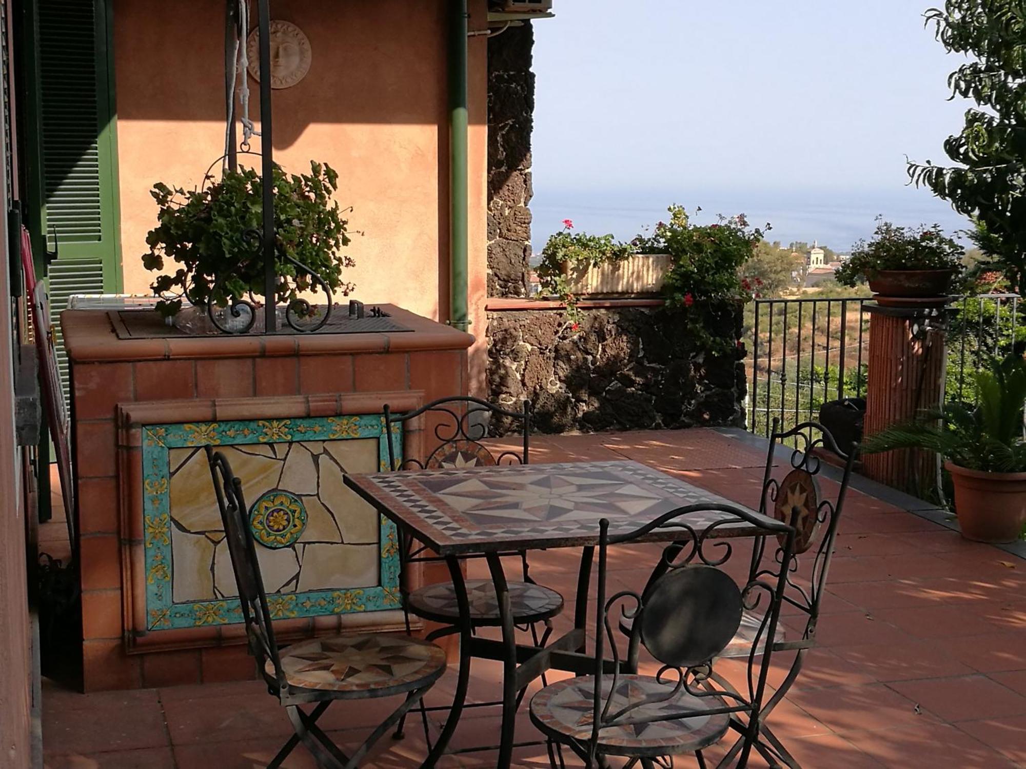 B&B Villa Dagala Santa Venerina Eksteriør bilde